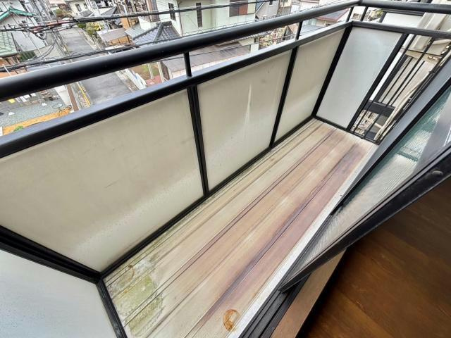 ウエストヴィラのバルコニー