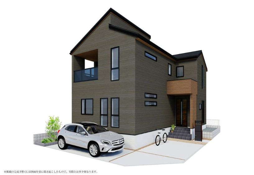 仲介手数料無料　リーブルガーデン所沢市榎町・新築全1棟の外観