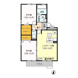 【間取り】 | ジャーマンアイリス　Ⅱ