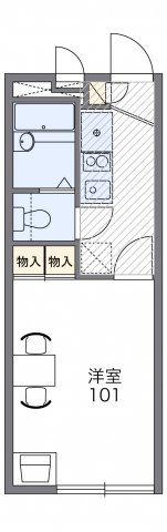 【間取り】 | レオパレスリーブラ | 画像2