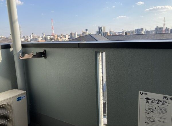 びいⅡ植田のバルコニー