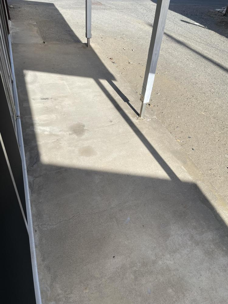 山藤住宅のバルコニー