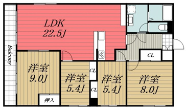 【間取り】 | 総建みどりハイム