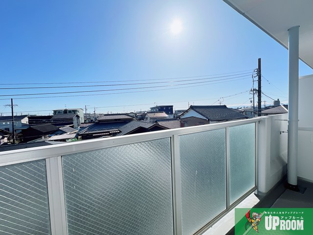 ハイツイヤサカのバルコニー