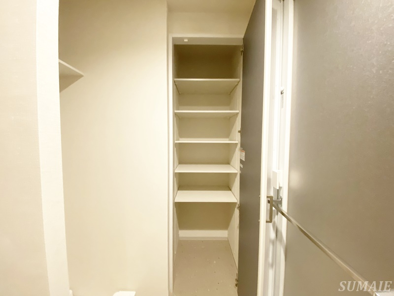 ステラメゾン田端の収納|洗面所の収納です☆