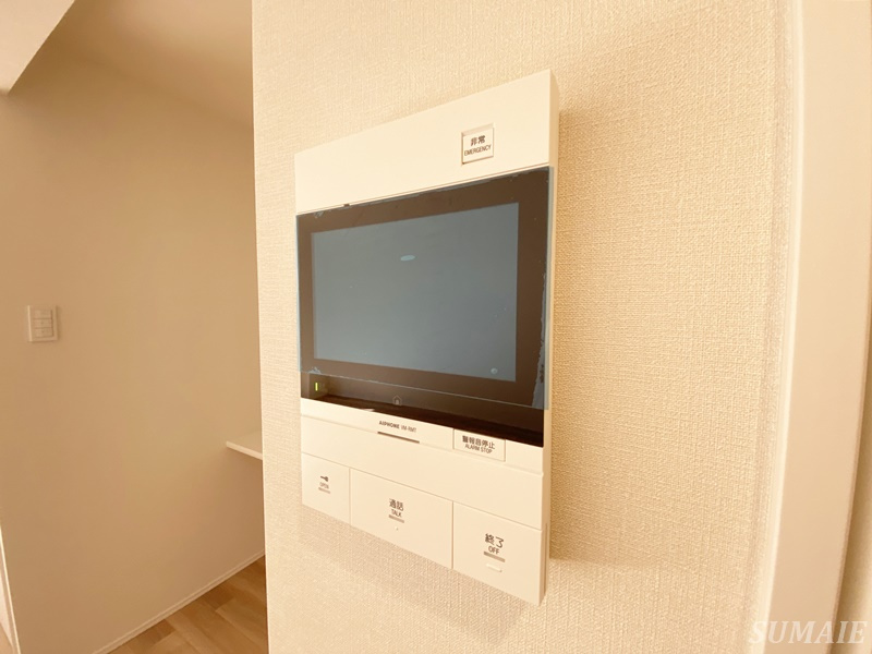 ステラメゾン田端のセキュリティ|モニター付きインターホンです☆
