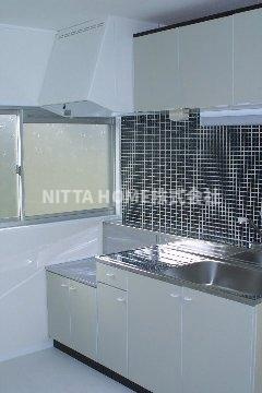 バウハウスⅡのキッチン|使いやすいキッチンスペースです♪