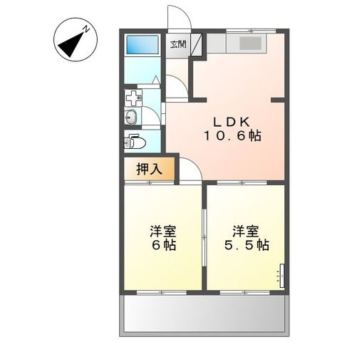 グランシャリオの間取り