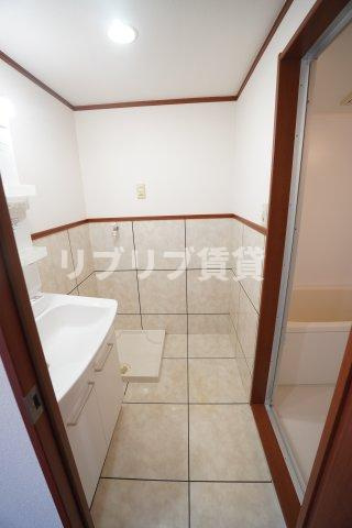 ヒルズ隆昌の洗面所