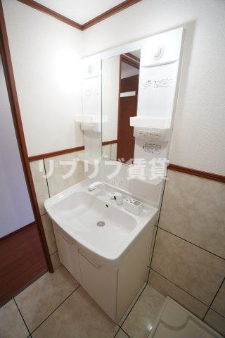 ヒルズ隆昌の洗面所