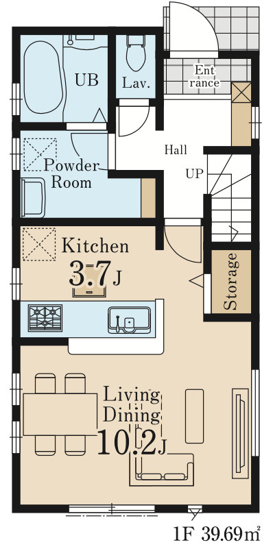 【仲介手数料無料】東久留米市氷川台第６全１棟　東久留米の新築なら西武ハウジング