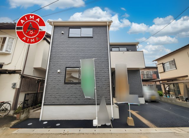 福岡市南区弥永5丁目第15-1棟（1号棟）の外観|デザイン性のある外観です。