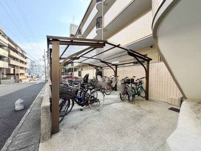 ユーハウス長久手の駐輪場|駐輪場