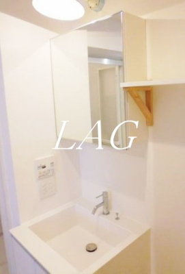 【洗面所】 | 戸越公園アパートメント | 独立洗面台です。