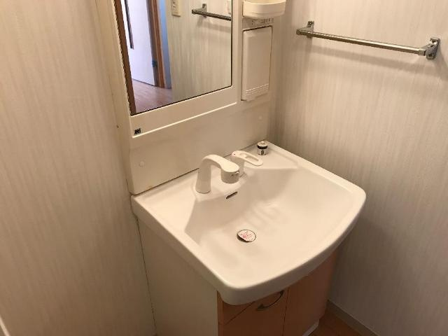 あやめハイムⅡの洗面所|洗髪洗面化粧台