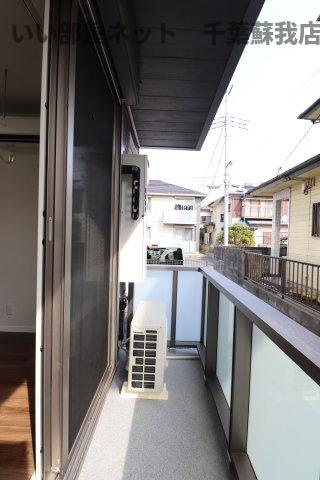 ｐｅａｃｅ　ｇａｒｄｅｎのバルコニー|お洗濯にも便利なバルコニー付き