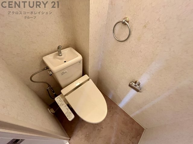 清潔感のあるトイレです☆
