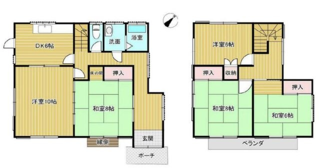 【間取り】 | 加須市向古河　中古戸建