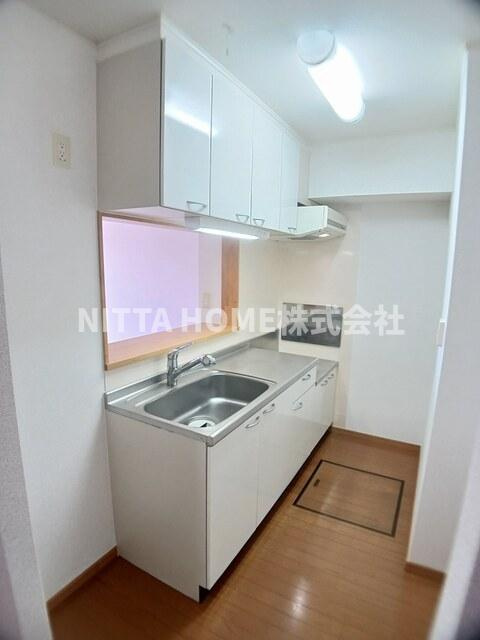 Ｎ３ーコンドミニアムのキッチン|キッチンは人気の対面型キッチンです◎