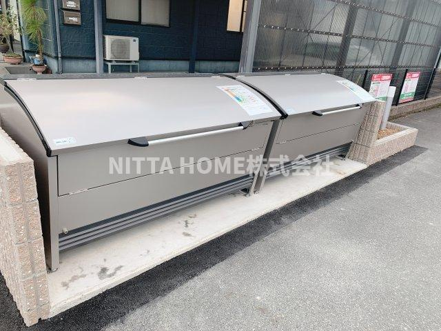 グランベルⅡのその他共用部分|敷地内ごみ捨て場もあります♪