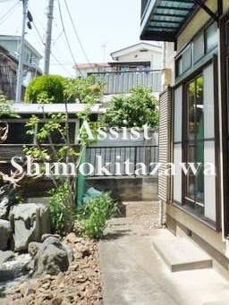 本町一戸建のバルコニー