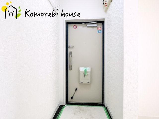 下木崎団地　7号棟の玄関|シンプルで使いやすい玄関です