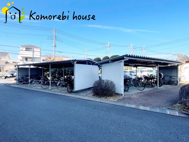 下木崎団地　7号棟の駐輪場