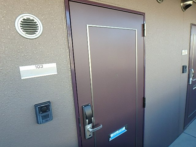 サンフィールドの玄関