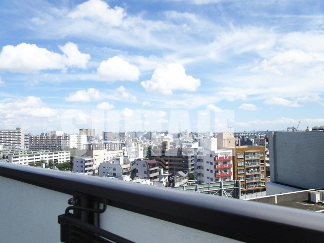 エスティメゾン王子の展望|バルコニーからの景色です！