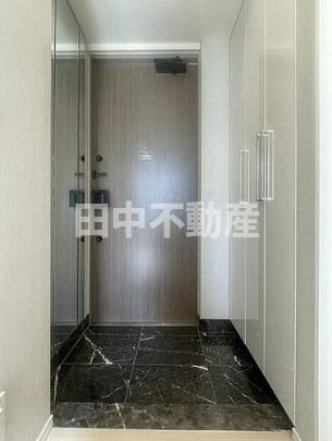 ザ・パークハウスアーバンス高輪の玄関