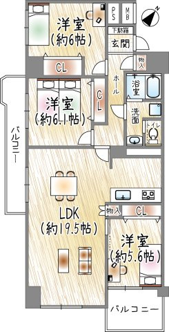 武庫川あおぞらのまち住宅２５号棟