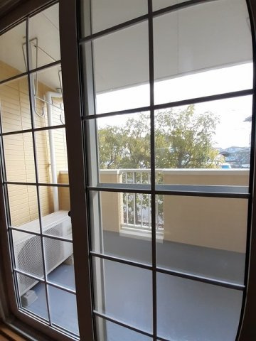 ガーデンハウスＡのバルコニー