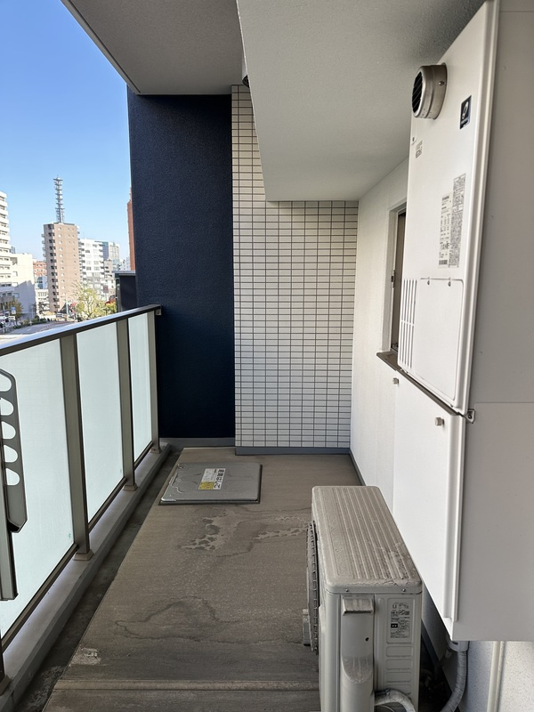 ライトテラス新宿御苑のバルコニー