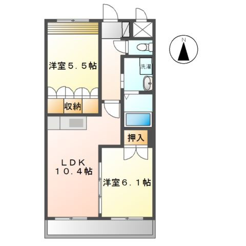MICHIOの間取り