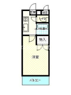 ユーミーロイヤルの間取り|福知山大学に通われる方にもオススメ★