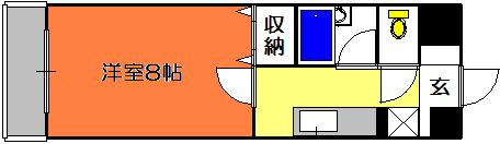 【間取り】 | ステュディオ小若江