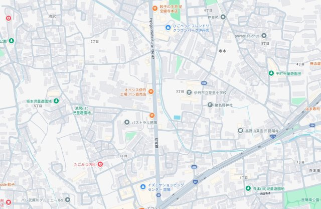 伊丹市寺本　第4期　新築一戸建ての地図