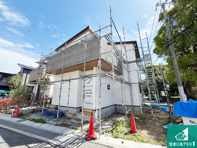伊丹市寺本　第4期　新築一戸建ての外観|現在建築中！落ち着いた街並みで新生活を始めることが出来そう！周辺の物件も併せてご紹介させて頂きます！