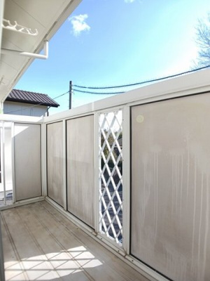 【バルコニー】 | みかもビューハイツ | バルコニー付きです