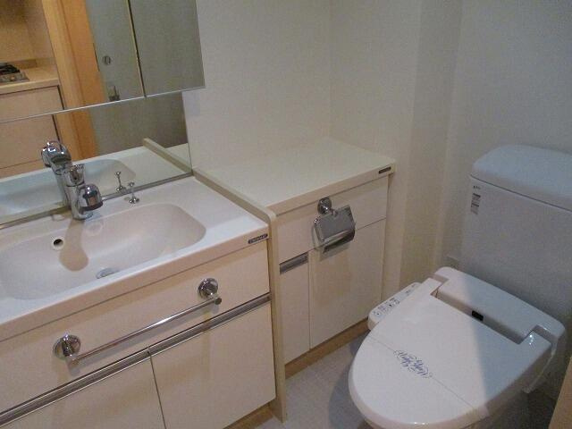 メゾンカルム西新宿のトイレ|トイレと手洗いです