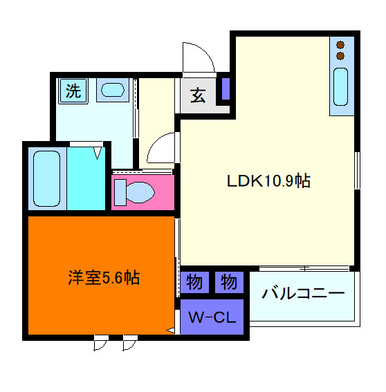 ポラリスの間取り