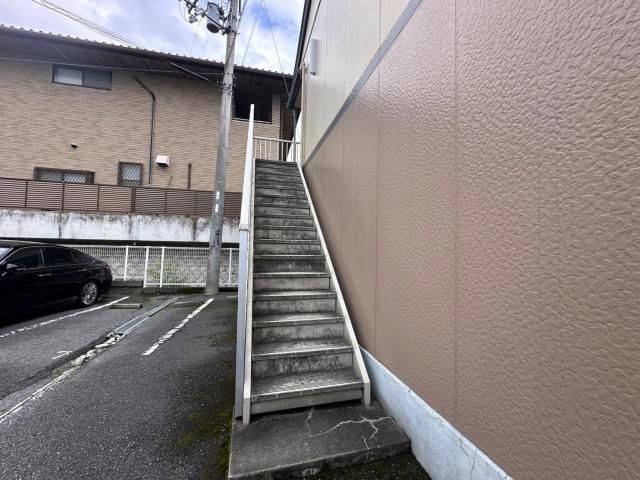 ロイヤルハイツⅡのエントランス