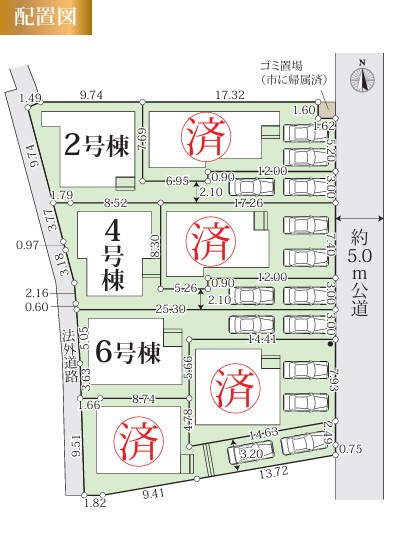 【区画図】 | 綾瀬市小園6期 新築戸建 全7棟