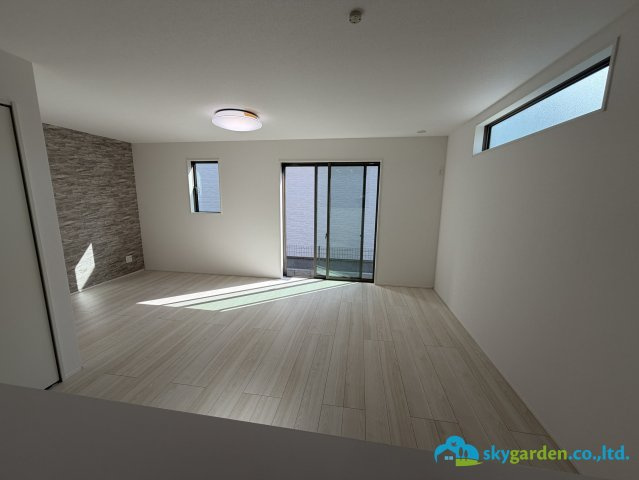 大磯町東小磯　新築戸建　全2棟　１号棟の居間・リビング