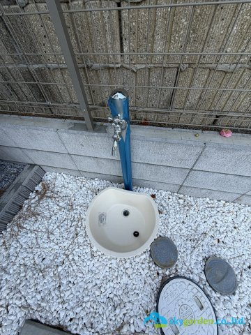 大磯町東小磯　新築戸建　全2棟　１号棟の庭