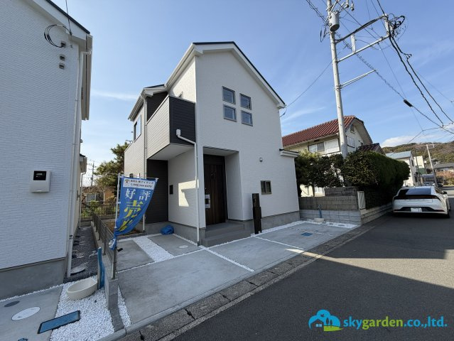 大磯町東小磯　新築戸建　全2棟　１号棟の外観