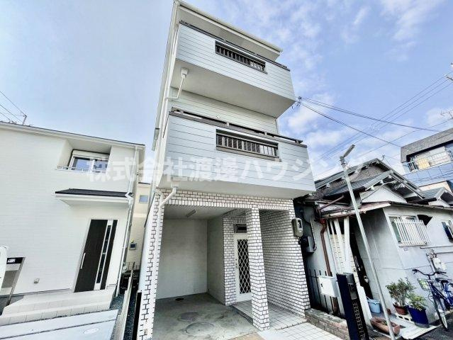 仁和寺町貸家の外観