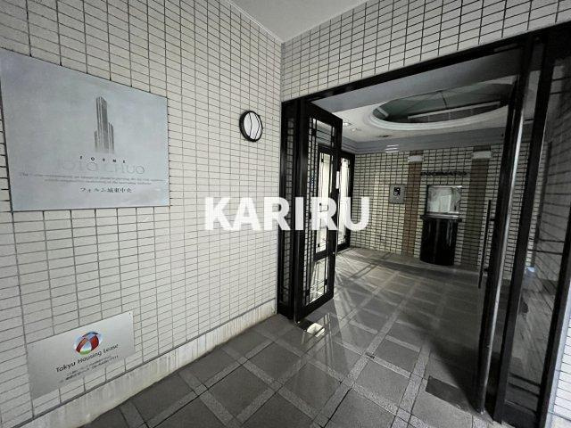 フォルム城東中央のエントランス