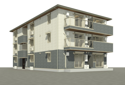 【外観】 | Pure Wind Garden B棟