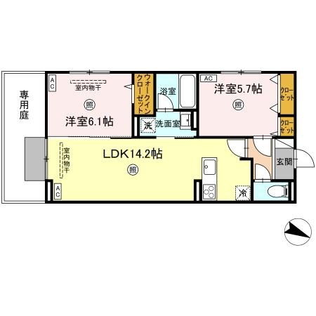 D-ROOM原町駅南の間取り